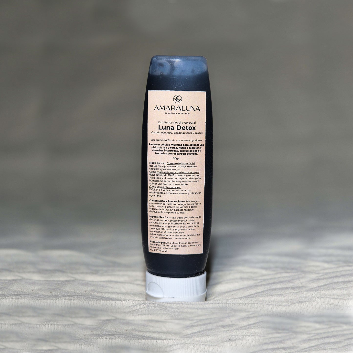 Exfoliante facial y corporal Luna Detox