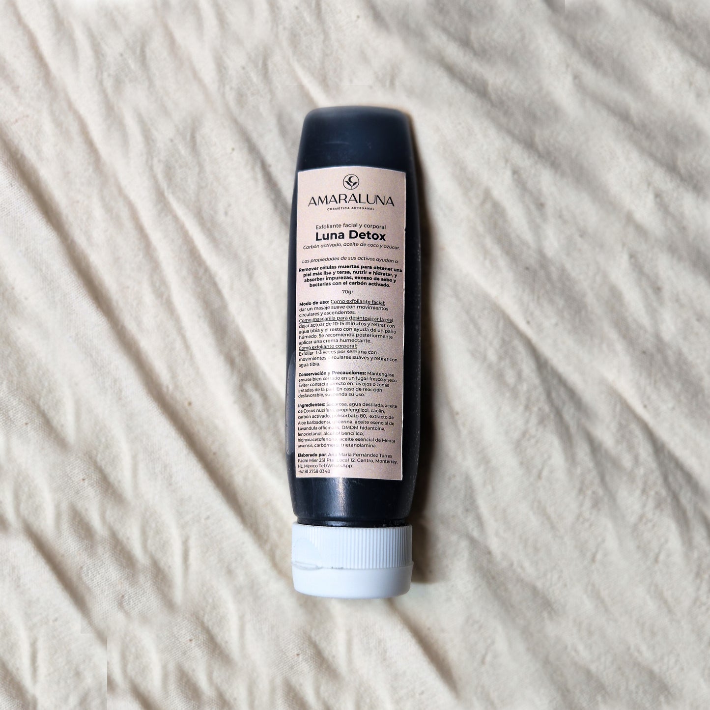 Exfoliante facial y corporal Luna Detox